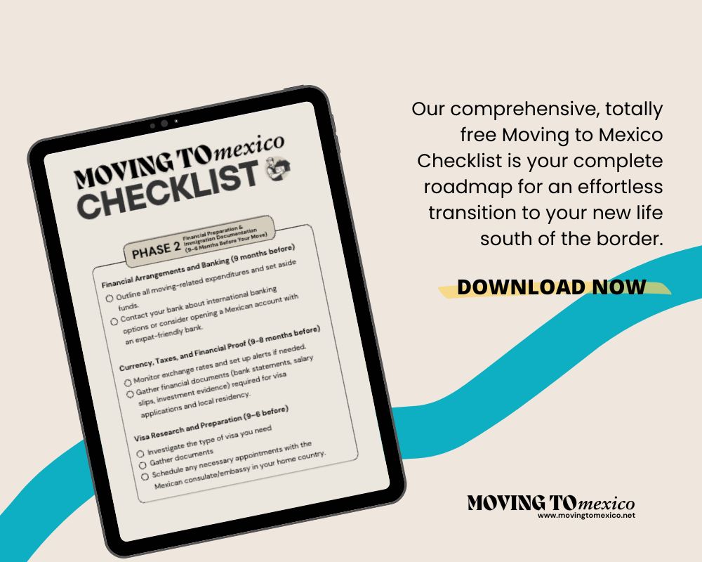 free moving to mexico checklist